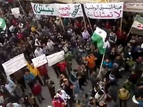 فري برس إدلب بنش جمعة تجميد العضوية أكثر من 15000 متظاهر 11 11 2011