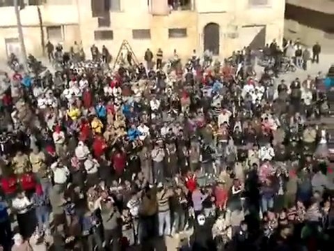 فري برس معرة النعمان مظاهرات في جمعة تجميد العضوية 11 11 2011 ج2
