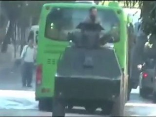 فري برس   حماه   أول أيام العيد   انتشار امني كثيف 6 11 2011