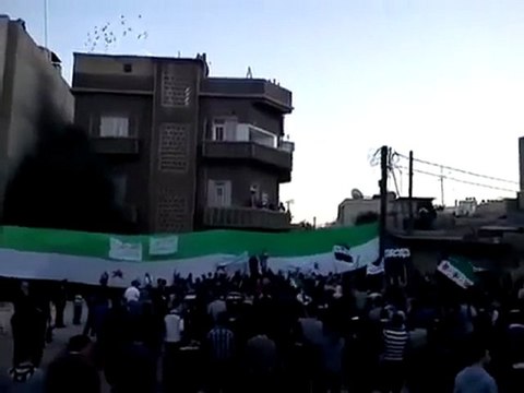فري برس دمشق برزة مظاهرات ثالث أيام عيد الاضحى المبارك 8 11 2011