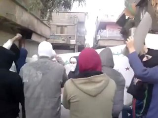 فري برس   دمشق الحجر الاسود   مظاهرة 27 11 2011