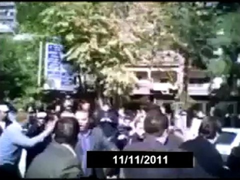 فري برس مظاهرة جامع الإيمان دمشق 11 11 2011