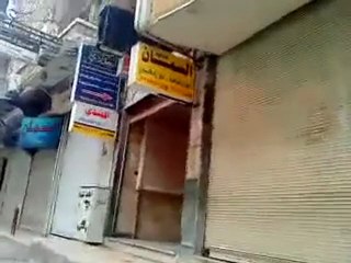 فري برس   حماه   اضراب عام في سوق النجارين 16 11 2011