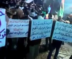 فري برس   حمص   باب هود   لالا لالا يا حلب لالا 17 11 2011