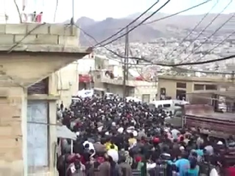 فري برس مظاهرة الزبداني بجمعة طرد السفراء 18 11 2011 ج3