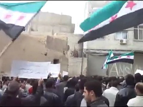 فري برس ريف دمشق سقبا الشرقية مظاهرة 18 11 2011