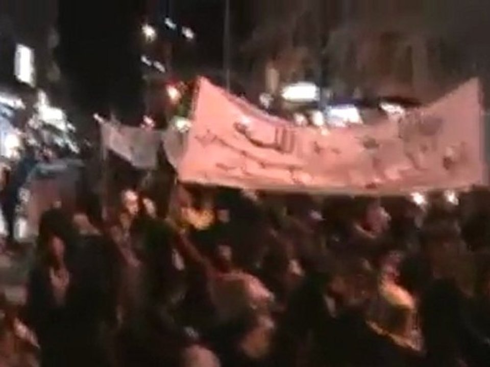 فري برس   ادلب ‫مسائية مدينة ادلب 28 11 2011 جـ1