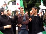 فري برس   كلمة عضو اتحاد طلبة سوريا الاحرار الجزائر   21 11 2011