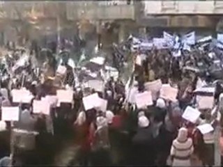 فري برس   حمص الخالدية مظاهرة طلابية 26 11 2011 ج2
