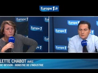 Besson : "Sarkozy joue cartes sur table"