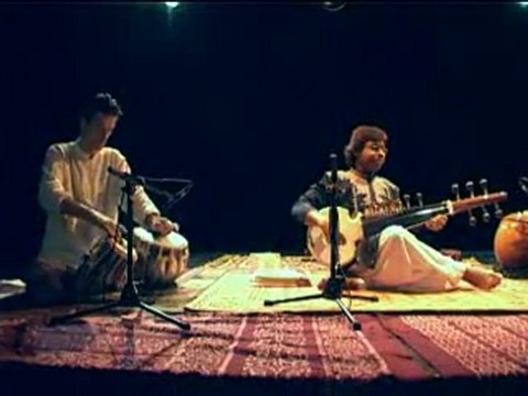 Joydeep Ghosh avec Matthias Labbé et Sudipta Rémy à Nancy en octobre 2008