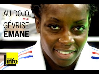 Au dojo avec Gévrise Emane