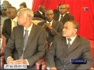 Echange de vœux au ministère santé