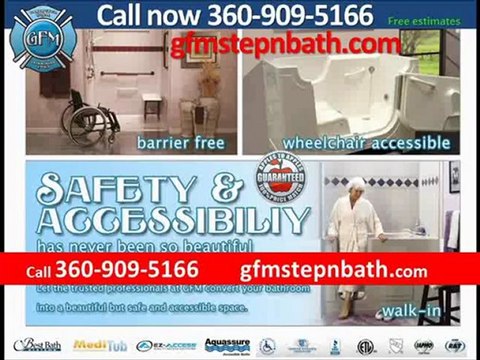 Walk-in Bathtubs with Shower & Handicap Accessible Showers