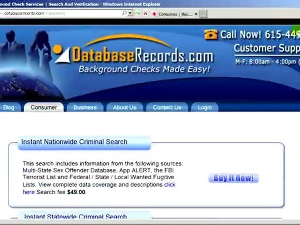 Databaserecords.com How To Search For Verified Safe Statewide Criminal Records