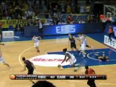Fenerbahce 65-63 Emporio Armani Milano, gruppo G