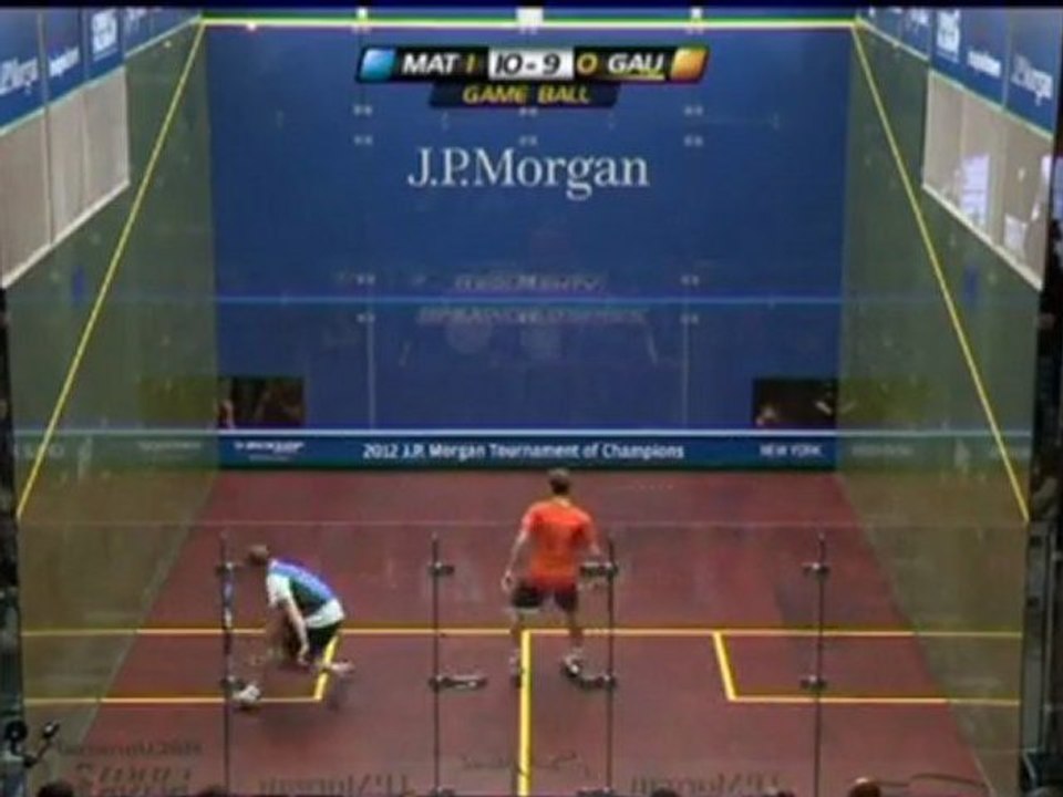 Squash - Matthew steht in New York im Finale