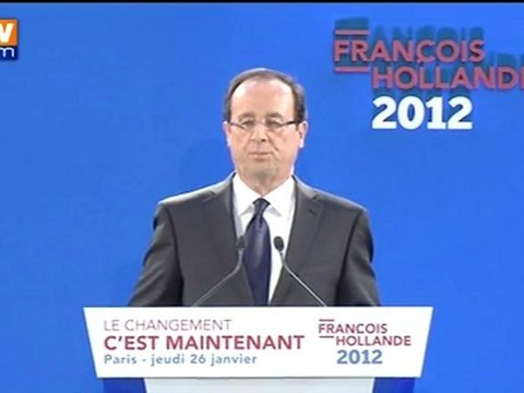 Programme de François Hollande : lucidité, volonté, justice et clarté