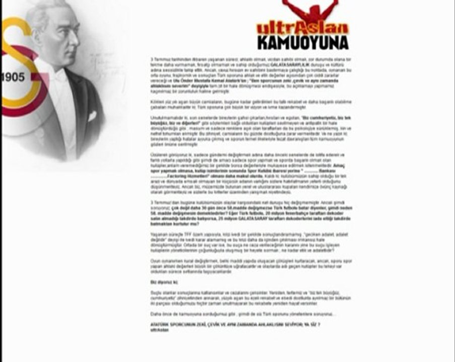 ultrAslan Kamu Oyuna