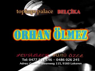 ORHAN ÖLMEZ BELCİKA GENT'TE SEVGİLİLER GÜNÜ'NÜ ERKEN KUTLUYOR