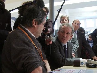 François Bayrou rencontre l'Association des Paralysés de France (APF)