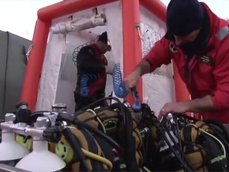 Isola del Giglio - Costa Concordia - VVF SMZ e decontaminazione