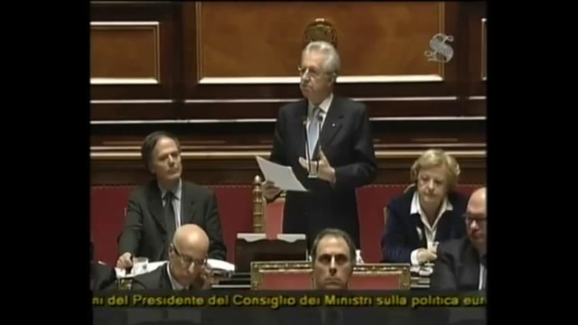 Monti - L'impegno per Ue non è patrimonio di governi o di partiti ma di tutti