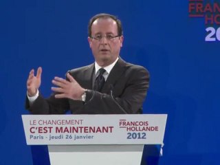 Download Video: François Hollande dévoile son programme présidentiel