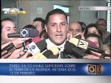 Pablo Pérez: mi tema no es la alianza Capriles - López, sino el 12F