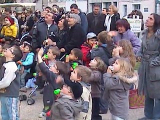 Le réveil du Père Noël avec les enfants à Courpièr