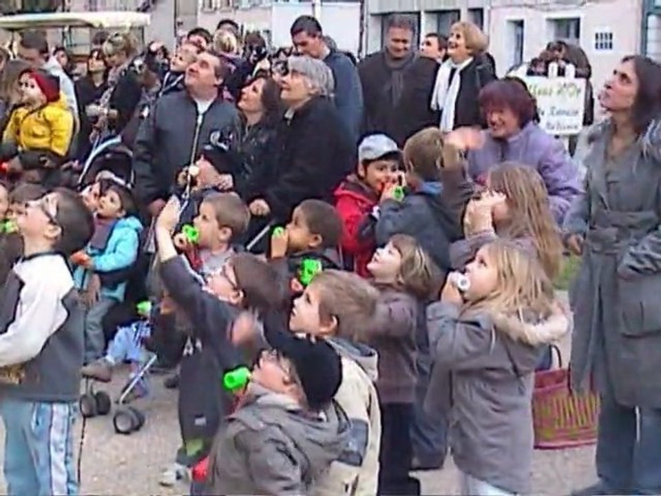 Le réveil du Père Noël avec les enfants à Courpièr