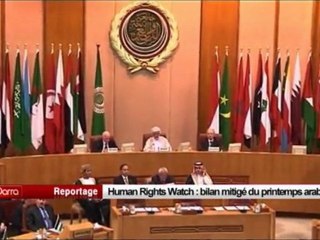 Human Rights Watch, bilan mitigé du Printemps Arabe