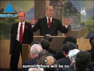 Olmert Receives Overwhelming Support From Sarkozy