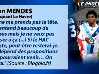 JDM : Mendes parle de son avenir...