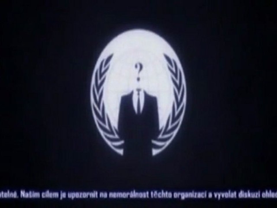 Anonymous - prohlášení k útoku na OSA v CZ
