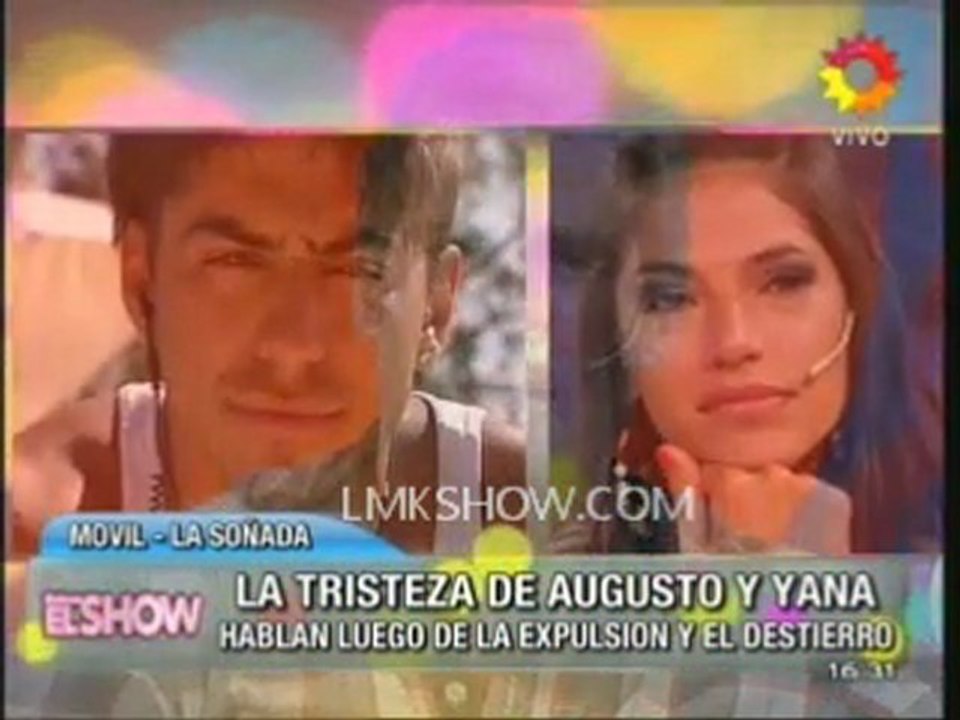 YANA Y AUGUSTO LLORAN