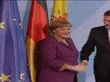 Merkel respalda las reformas de Rajoy