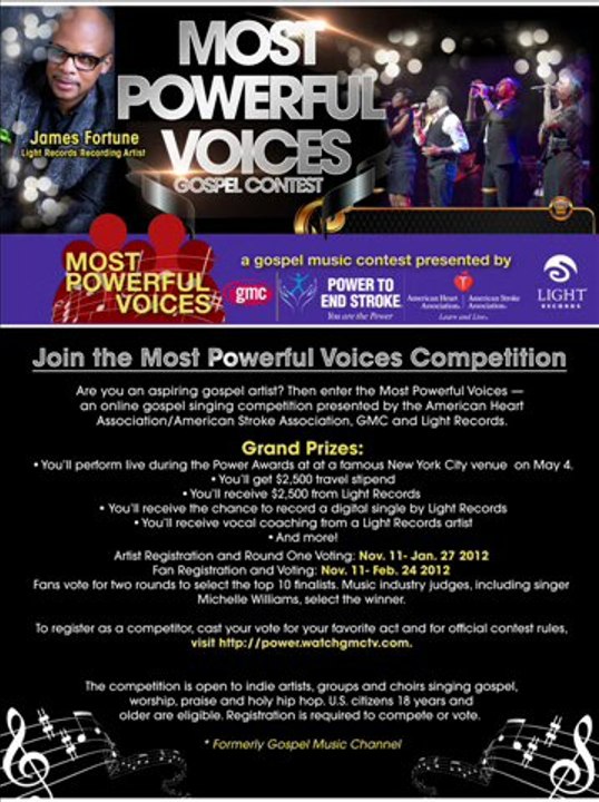 James Fortune on the Most Powerful Voices Gospel ...