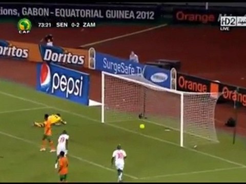 Senegal 1 - 2 Zambia [CAN 2012] Highlights