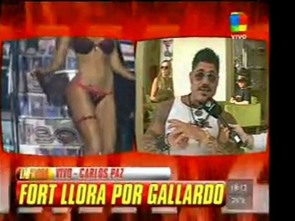 Pronto.com.ar Fort le canta a Virginia Gallardo