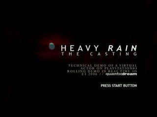 Heavy Rain (2006) - "The Casting" [VOST-HD]