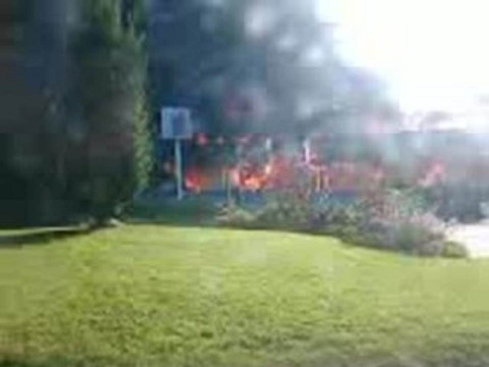 Incendie Lens le 08/09/06