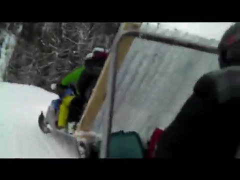 Cat skiing with cowboys 2102