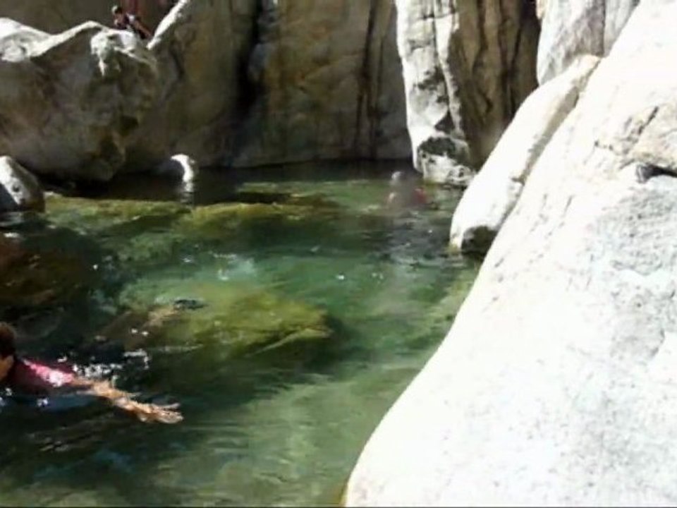 Balade aquatique du Fiumiceddi (Bavedda - Corse)