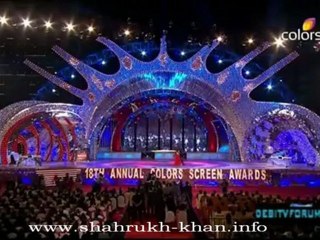 Moments with Shah Rukh Khan - 18 Annual Screen Awards 2012 (p1)