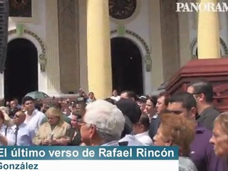 El último verso de Rafael Rincón González