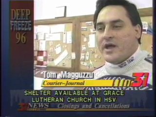 WAAY 31 News - Live Coverage of the Deep Freeze - (1996)