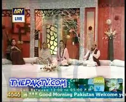 Good Morning Pakistan By Ary Digital - 27th Jan 2012-Prt 1