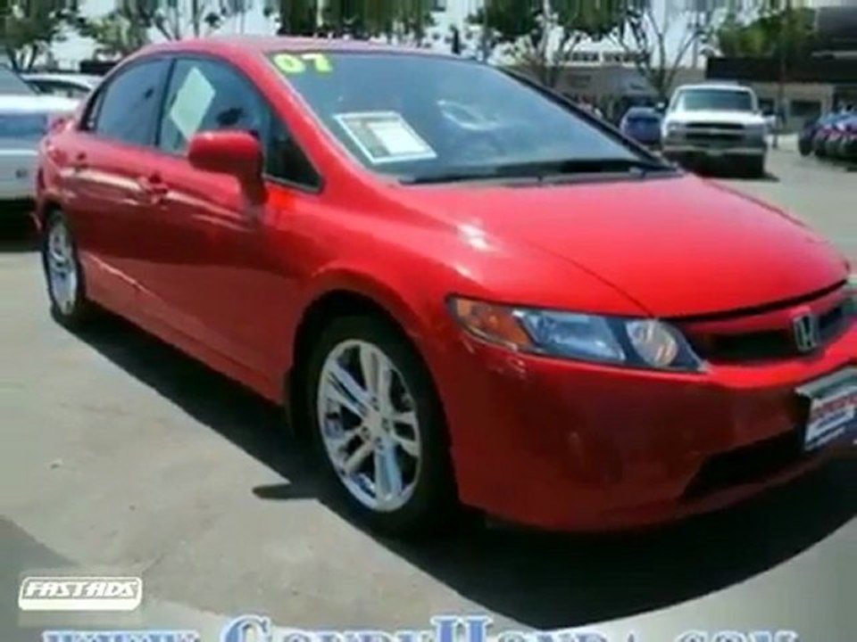 2007 Used Honda Civic Si Los Angeles by Goudy Honda