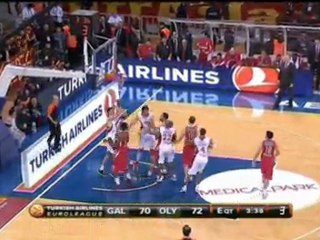 Galatasaray 78-77 Olympiacos, gruppo E